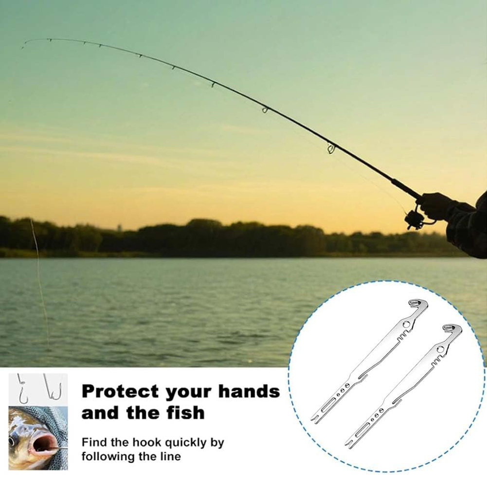 Fishing Hook Stainless Steel - 6 In 1 Stainless Steel Hook