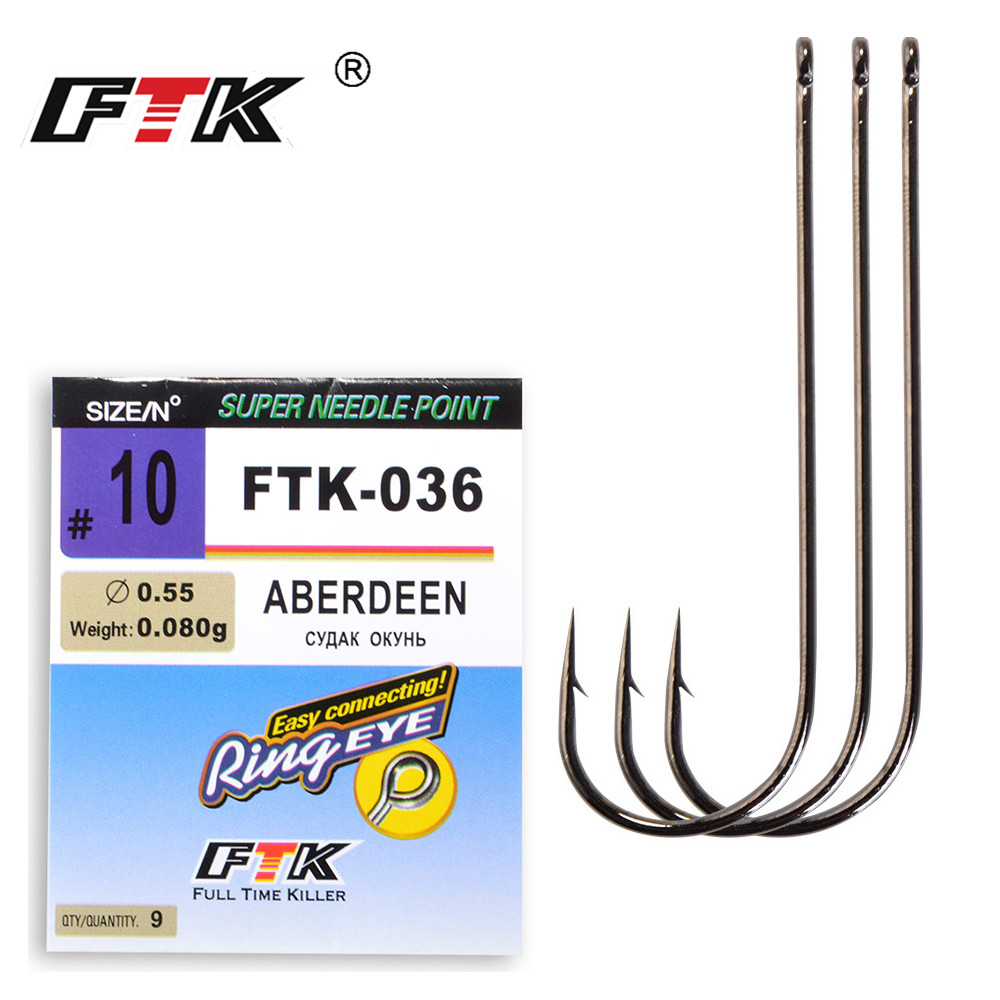Fishing Hook Barbless - Ftk Cổ Điển Aberdeen Biển Móc