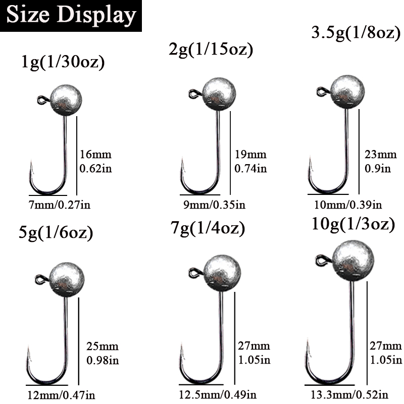 10pcs/lot Jig Head Fishing Hoo - đánh giá và giá Fishing Hook Offset