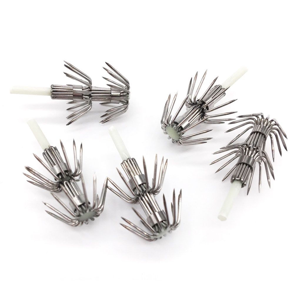5Pcs Stainless Steel Double La - đánh giá và giá Fishing Hook Offset