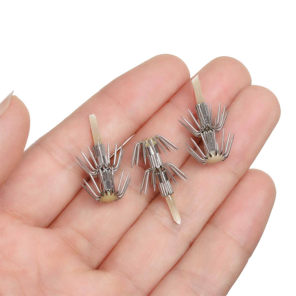 5Pcs Stainless Steel Double La - đánh giá và giá Fishing Hook Offset