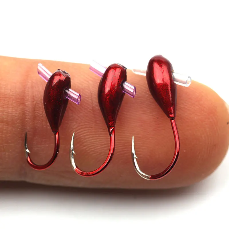 10/20 Mùa Đông Băng Móc Thép C - đánh giá và giá Fishing Hook Barbless