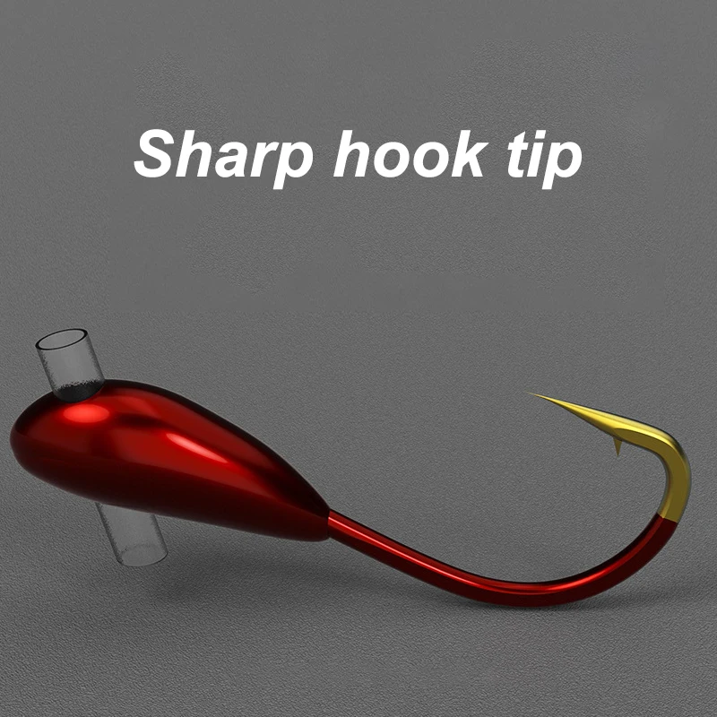 10/20 Mùa Đông Băng Móc Thép C - đánh giá và giá Fishing Hook Barbless