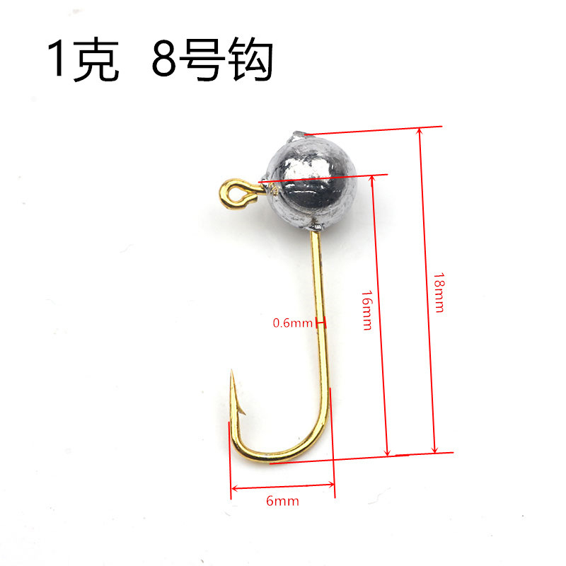 10pcs/lot Micro Jig Head Fishi - đánh giá và giá Fishing Hook Offset